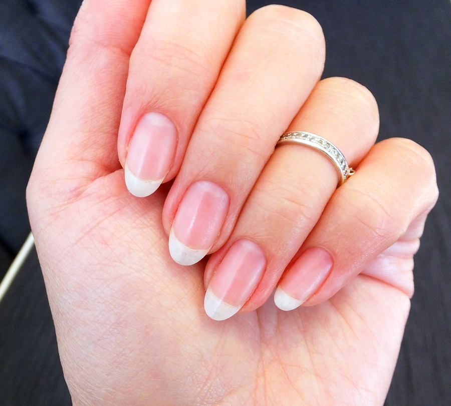 All you have to do is use cooking oil!!
(Olive oil)
Dip you nails in for about an hour a day do this for about a week and your nails will be looking good!! ππ