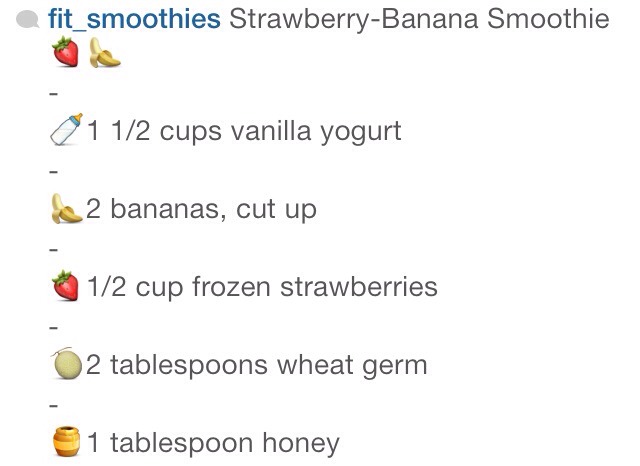 Strawberry Banana Smoothie 