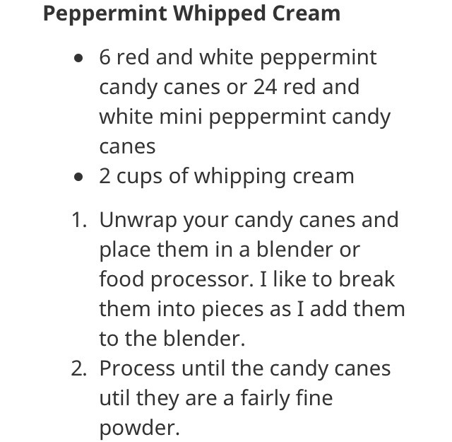 Easy Two Ingredient Candy Came Whipped Cream For Hot Chocolate ! Soo Good 