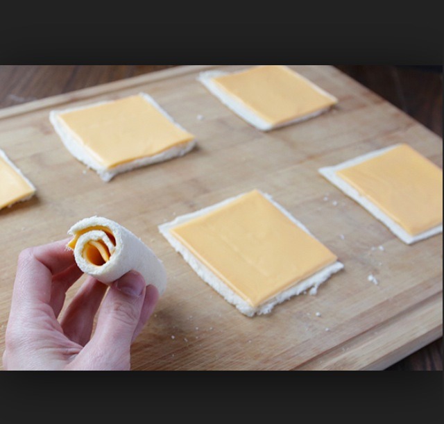 Roll up tightly and grill