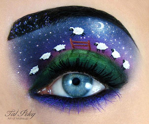 Amazing Eye Makeup Designs By Tal Peleg 