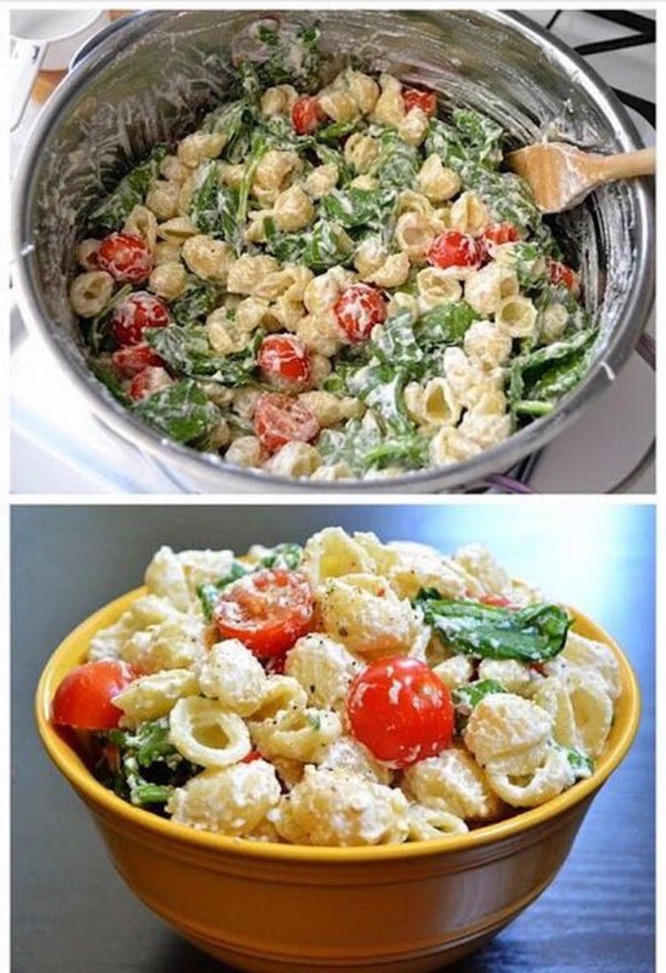 Garlic Pasta Salad