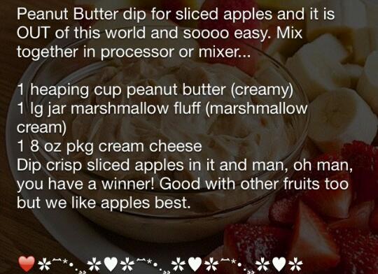 Peanut Butter dip