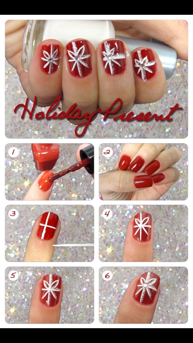 15 Adorable Winter Nail Tutorials