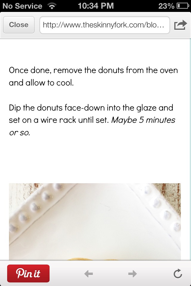 Skinny Vanilla Bean Doughnuts!!!