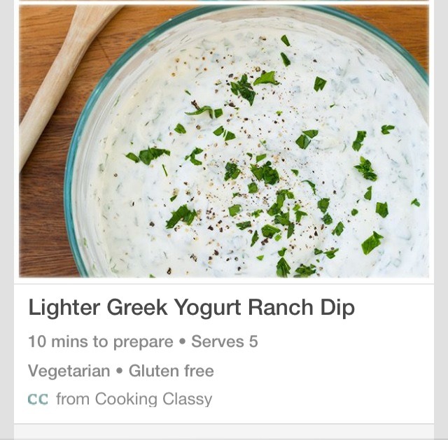 👍❤️Light Greek Yogurt Dip❤️👍