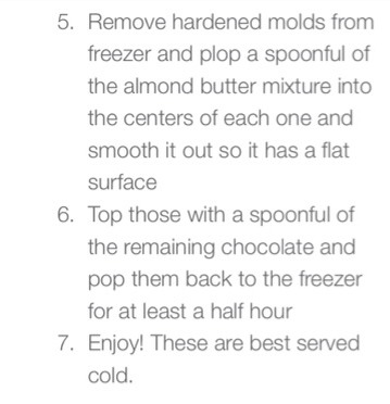 Chocolate Almond Butter Cups