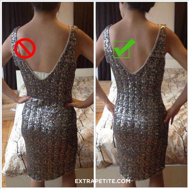 Visit http://www.extrapetite.com/2012/12/diy-how-to-make-bra-strap-converter-for.html?m=1 for more info on how to lower your bra straps for a backless dress. 