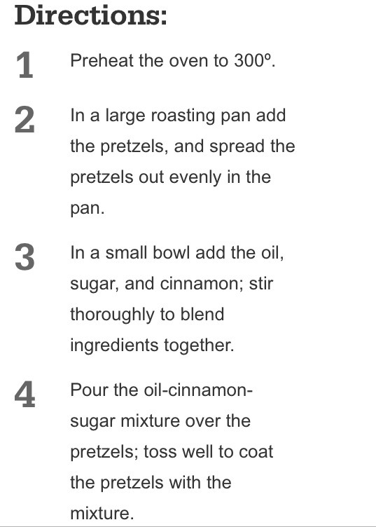 Cinnamon-Sugar Pretzels
