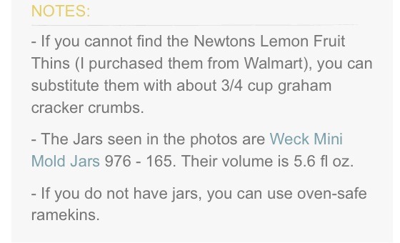 💥✨ Lemon Cheesecake In A Jar!! Yummy!! ✨💥