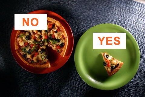 Watch your portions!