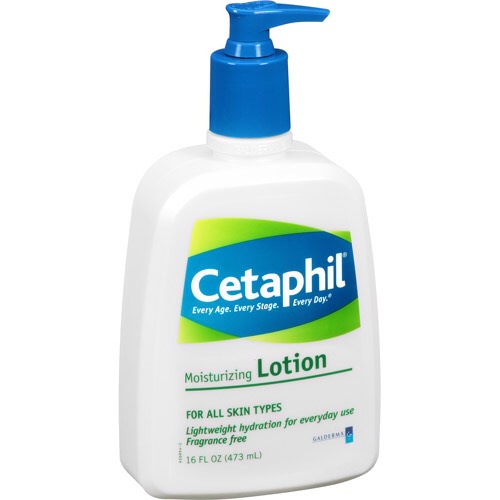 #1 Cetaphil Lotion

This lotion is so incredibly moisturizing. It even works well on dry faces since it's really gentle. 