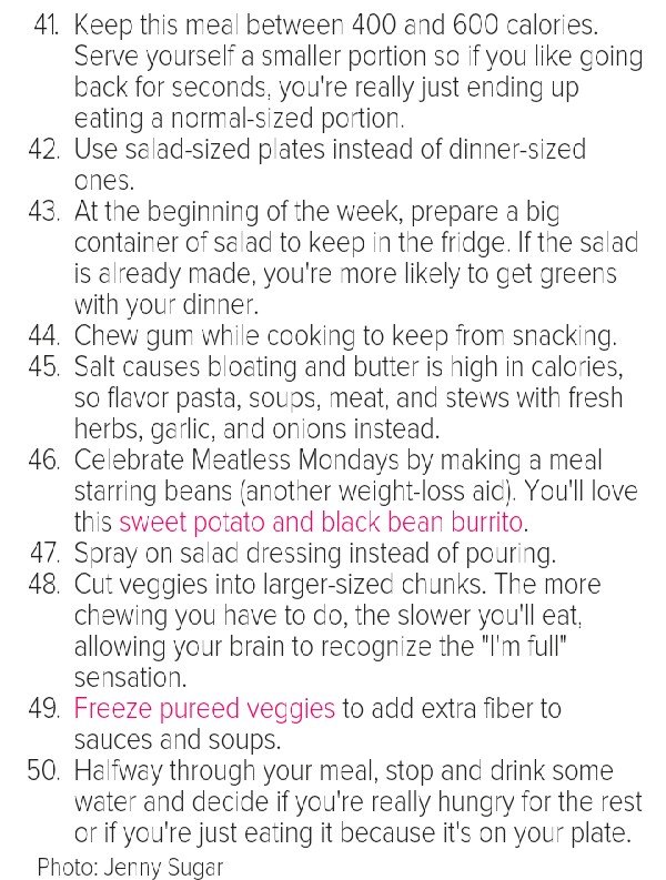 100 Quick Weight Loss Tips! 