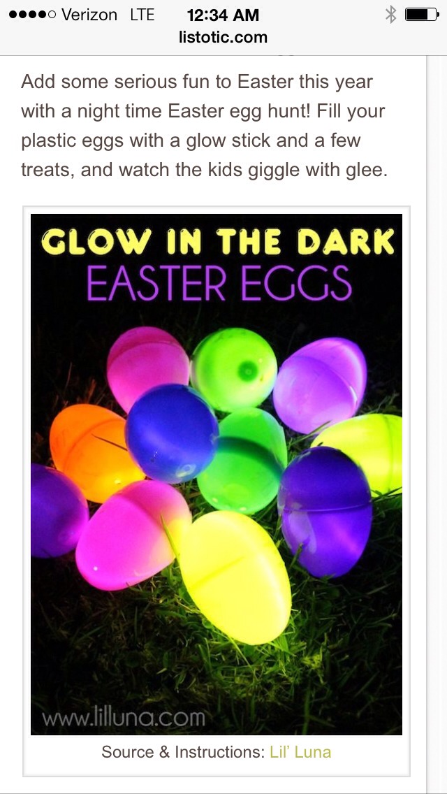 Awesome Glow Stick Ideas!!