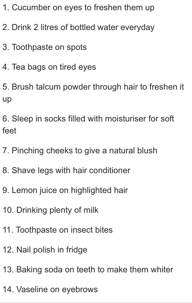Top 50 Tips For Women 💅💄