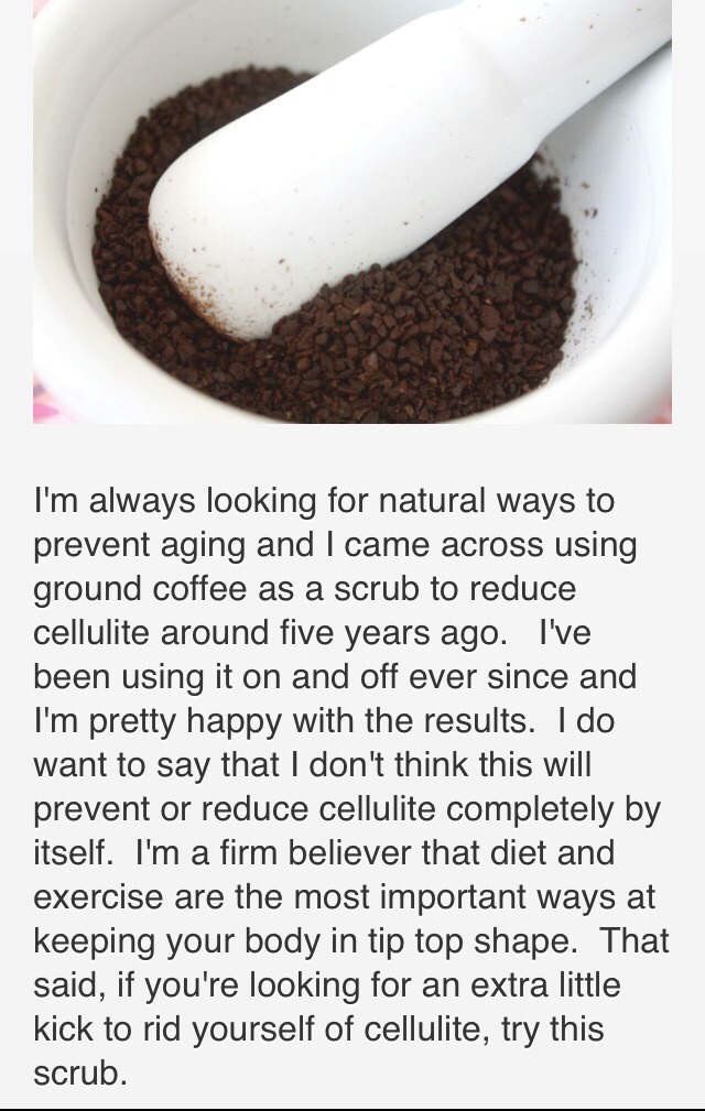 Coffee Cellulite Body Scrub❗️
