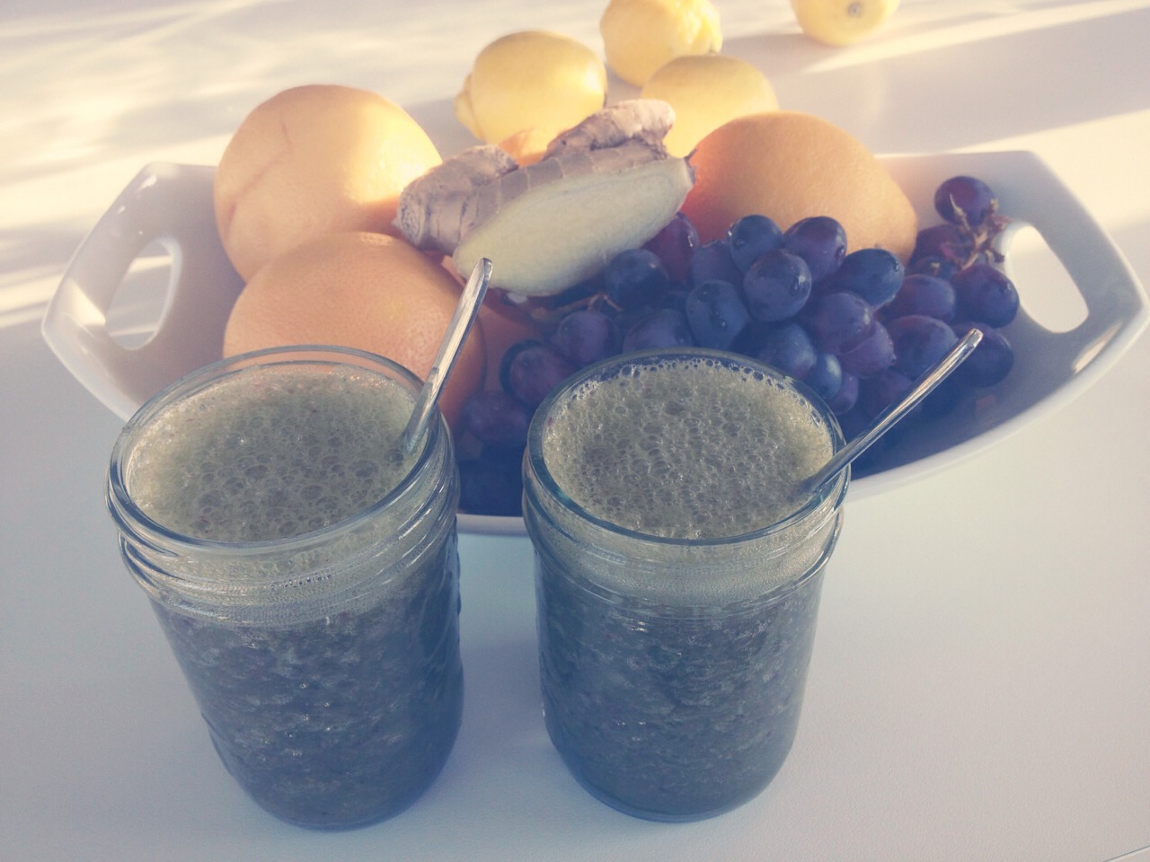 3. Spinach and Grapefruit smoothie. 