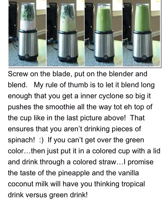 Tropical Green Smoothie Recipe π