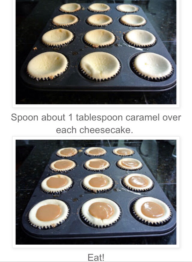 Caramel Cheesecake Bites! 😍😍😍
