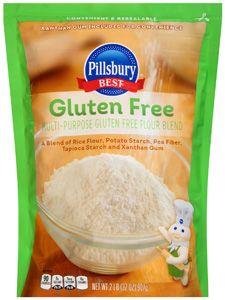this gluten free flour mix by Pillsbury is awesome they make great cookies crusts and much more