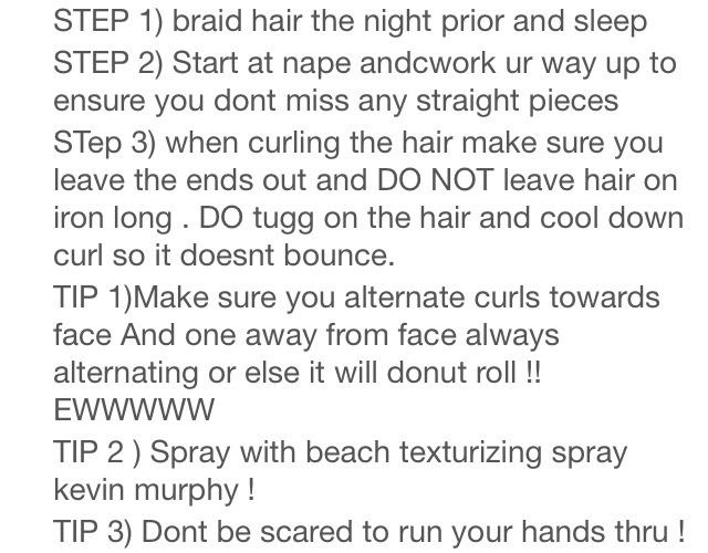Sexy Beach Wave Tutorial