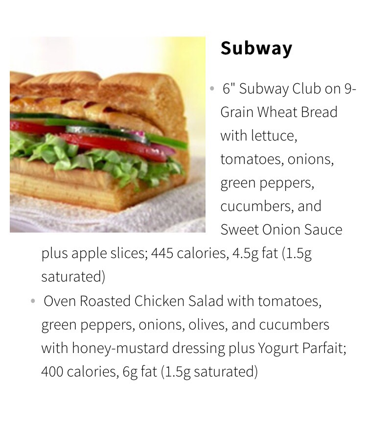 How To Eat Healthy With Fast Food