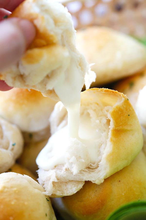 Garlic Herb Cheese Bombs