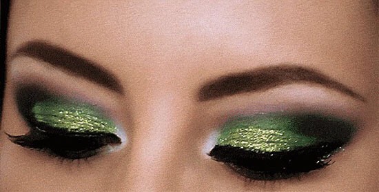Beautiful Green Eye Shadow Look😍❤️✅