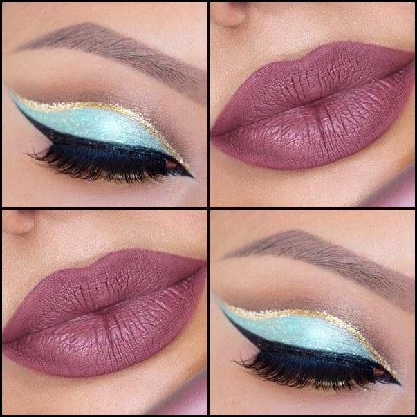 Unique Makeup Ideas For Christmas Party )