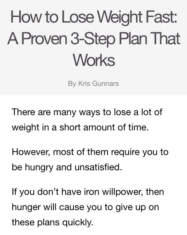 How To Lose Weight In A Healthy Way 🍝