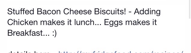 Stuffed Bacon cheese Biscuits! 😳😍😋