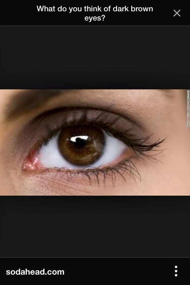 Blues, teal, greens purple all look great on brown eyes.
Trying shades of brown, bronze, and grey can also make them pop. 