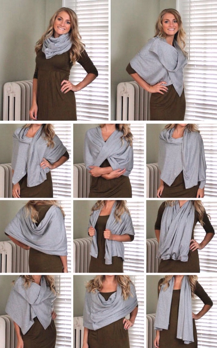 Scarf Tutorials for Fall!