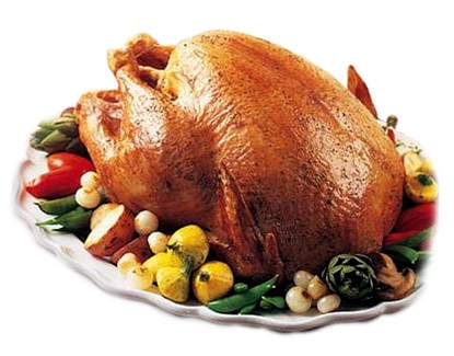 Replace your meats with turkey- it has less calories. Everyday can be thanksgiving, anyway!