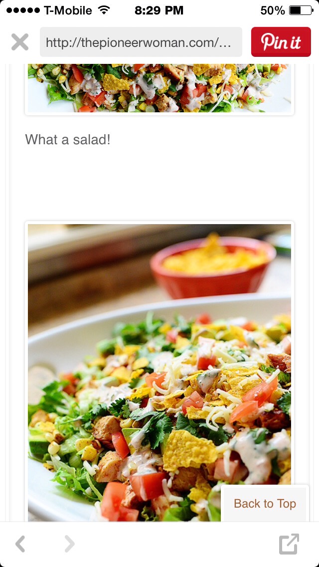 ❤️️Chicken Taco Salad❤️