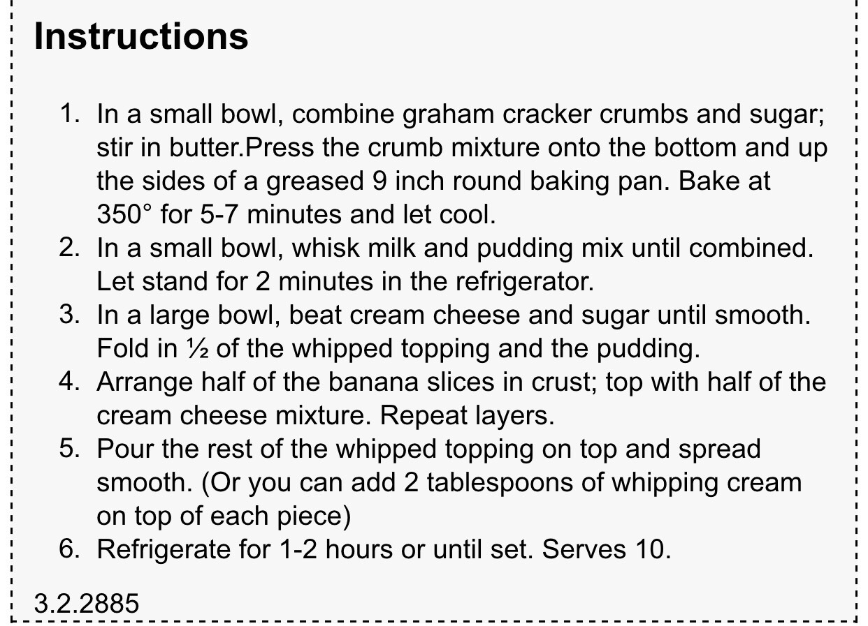 🍌Banana Cream Cheesecake!!!!!!!🍌