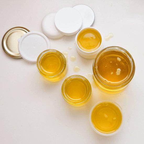 then carefully ladle the mixture into all the jars then let it cool down to room temperature and then put the lids on. it makes about 16ounces of the sleep aid. then put it on your bedside table and rub on both feet and cover your feet with socks and you will instantly fall asleep and feel relaxed