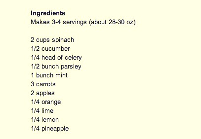 Combine all ingredients in a blender. Serve and enjoy!