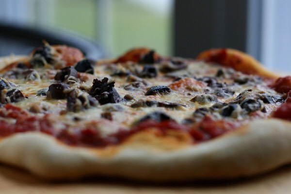 4. Puttanesca Make Margherita Pizzas chop 1 garlic clove, 6 anchovies, 1 tablespoon capers,1/4 cup olives and some parsley and scatter over the tomatoes before baking.