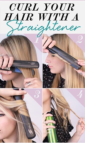 Straightener Hair Hacks