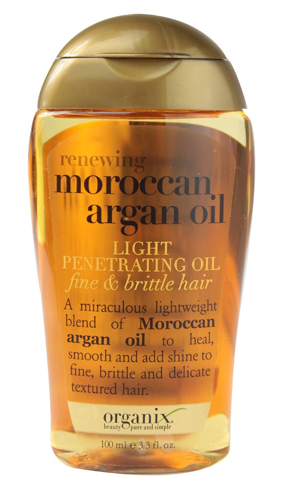 Use Moroccan oil on the ends of your hair when you get out of the shower. It will help at keeping split ends at bay and making your hair soft.
