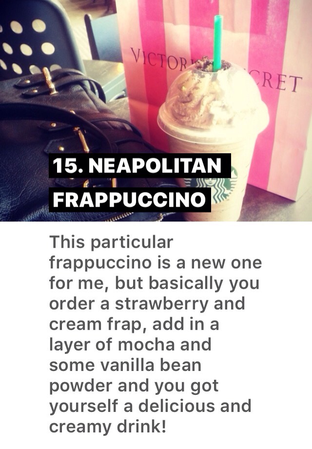 29 BEST STARBUCKS DRINKS 