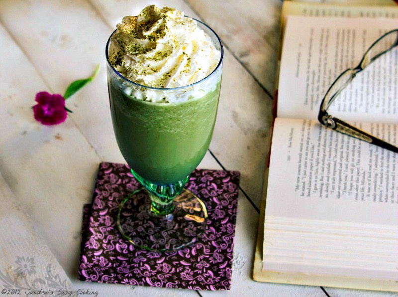 Blend the ingredients up until they are smooth, creamy, and frothy. With only two ingredients adding flavor to this, the richness of the matcha powder can come through. You’ll also get creamy flavor for the coconut milk, and this will feel like a cool treat, perfect for summer.