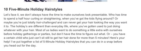 10 Five Minute Holiday Hairstyles😍#holidayhair