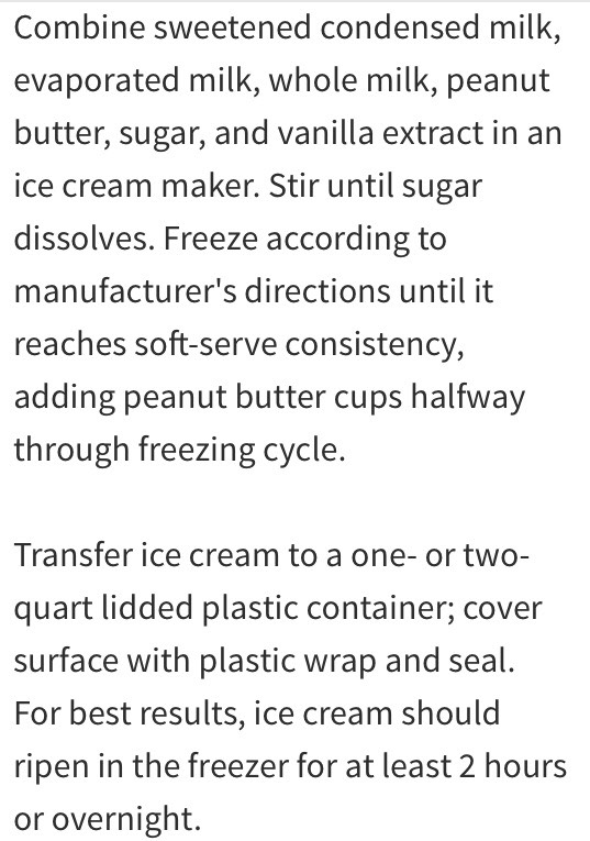 Reese's Peanut Butter Ice Cream!π¦