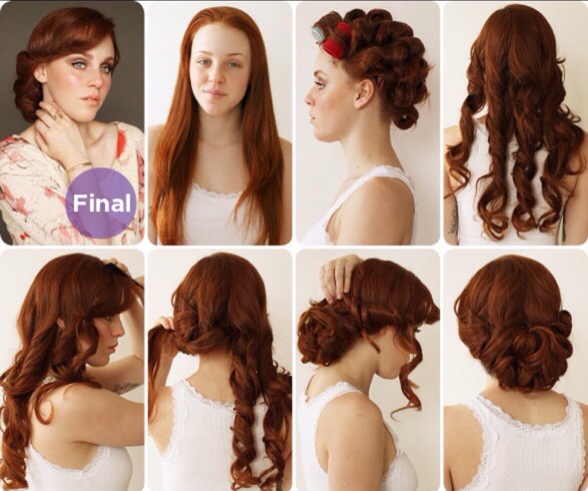 9 Vintage Hairstyles Step-By-Step