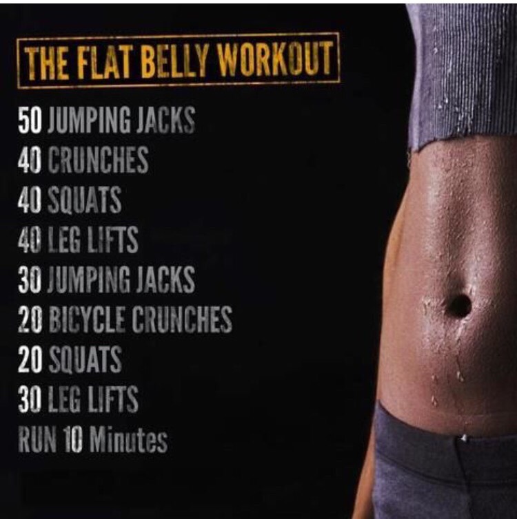 Flat Belly Workout! 😘