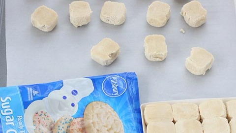 1)Heat oven to 375°F. Line cookie sheet with cooking parchment paper.
2)Remove cookies from package; place cookies on cookie sheet. Bake 10 minutes. Remove from cookie sheet to cooling rack; cool completely. (To speed up process, refrigerate cookies about 1 hour.)