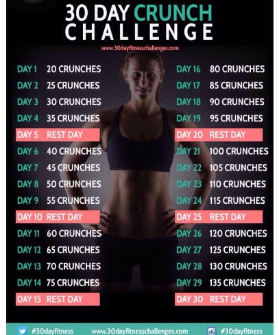 30 Day Workout Challenge 
