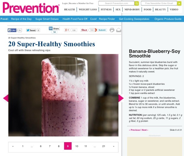 20 Super-Healthy Smoothies π